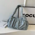 thumbnail image 5 of Bolsos de hombro con hilo de coser informales sólidos con compartimento interior suave 2024, bolsos de alta calidad para mujer, bolsos de mano de PU con cremallera para mujer, 5 of 5