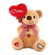thumbnail image 1 of Adorable oso de juguete para fiesta, regalo de San Valentín para amigos, suave y encantador para niños. Beige, 1 of 9
