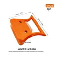 thumbnail image 2 of Fly Tying Feather Clip Feather Fold Block Hackle Holding Tool Fishing BenderClip, 2 of 9