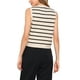 thumbnail image 3 of Chaleco de punto sin mangas de cuello en V con botones INSPIRE CHIC para mujer, talla XL, color beige, 3 of 6