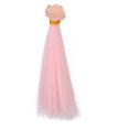 thumbnail image 4 of ALARICE Muñeca Peluca Fasion Fluffy 17cm Marrón Sintético Negro Resistente Al Calor Fibra Natural Rubia Juguetes Para Niños Pelos, 4 of 4