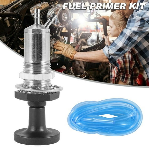 Motorbikes Plunger Pump Fuel-Primer Kit for Snowmobile/ATV Fits for Polaris Skidoo Arctic Cat