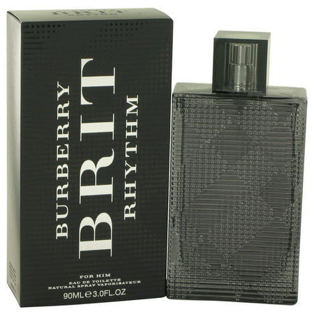 Burberry Burberry Brit Rhythm Eau De Toilette Spray for Men 3 (Best Burberry Fragrance For Men)