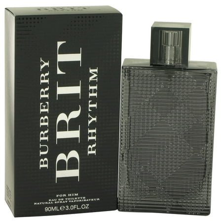 Burberry Burberry Brit Rhythm Eau De Toilette Spray for Men 3 oz