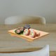 thumbnail image 3 of ColoMX Bandeja de Sushi, bandeja de bambú para servir pasteles, plato de Sushi, soporte reutilizable para Sushi, plato de Sashimi, 3 of 8
