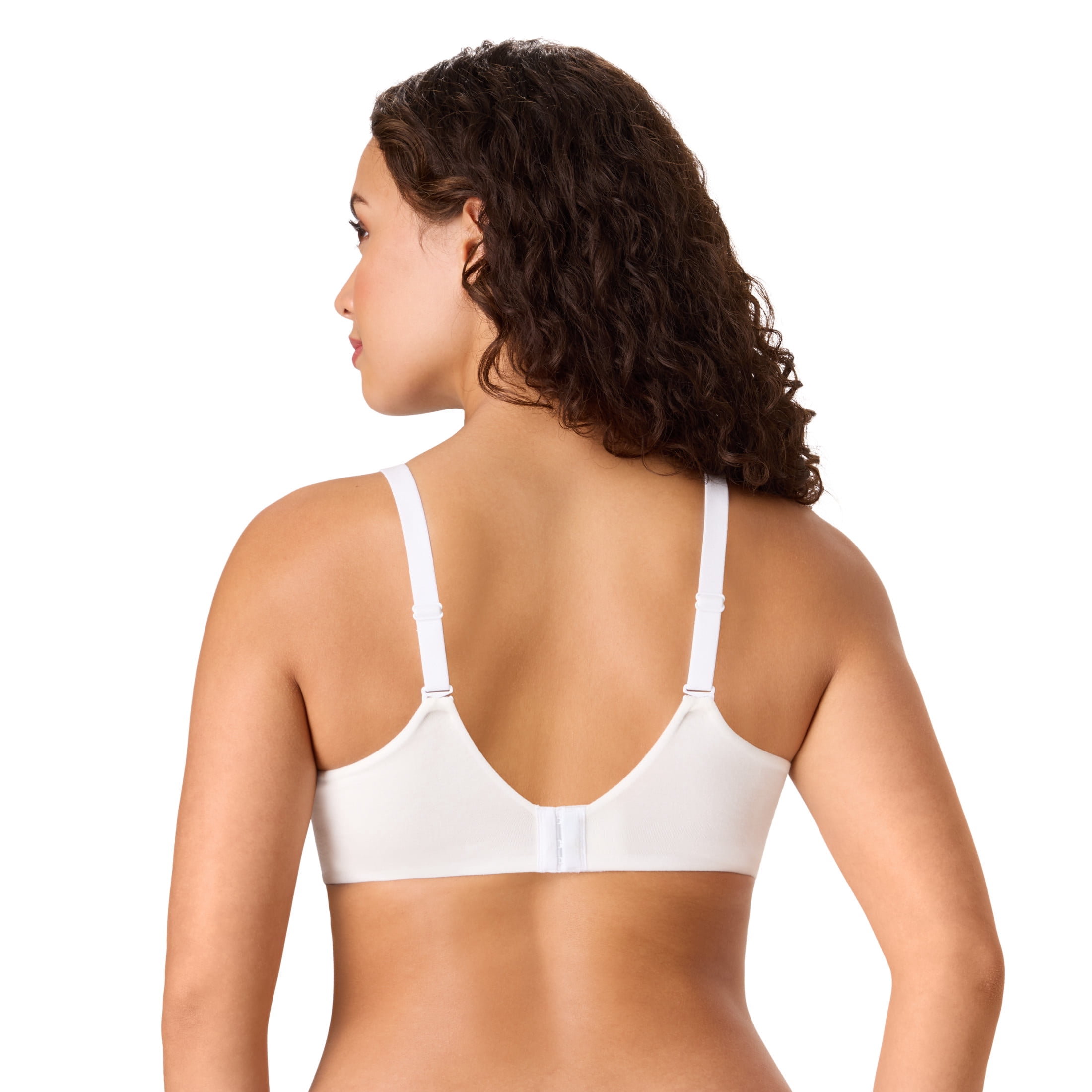 Bali Womens Underwire Bra, Breathe 2-Ply Full-Coverage Bra, Comfortable Padded Push-Up Bra