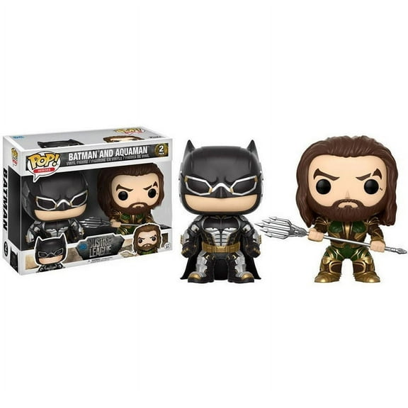 Funko POP Heroes: Batman and Aquaman - DC Justice League - FYE Exclusive (2 Pack)