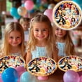 thumbnail image 4 of 24 Pz Plato De Cartón Premium Pastelero De Personajes My Princess Castillo, 4 of 4