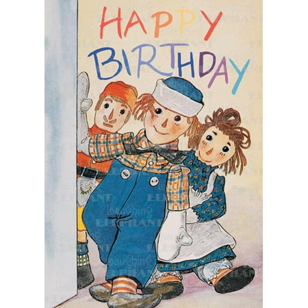 Birthday: Raggedy Ann & Andy - Birthday Greeting Card (Other)