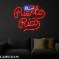 thumbnail image 3 of Glownneon Puerto Rico Hispanic Heritage Month US Home Wall Led Decor, 3 of 5