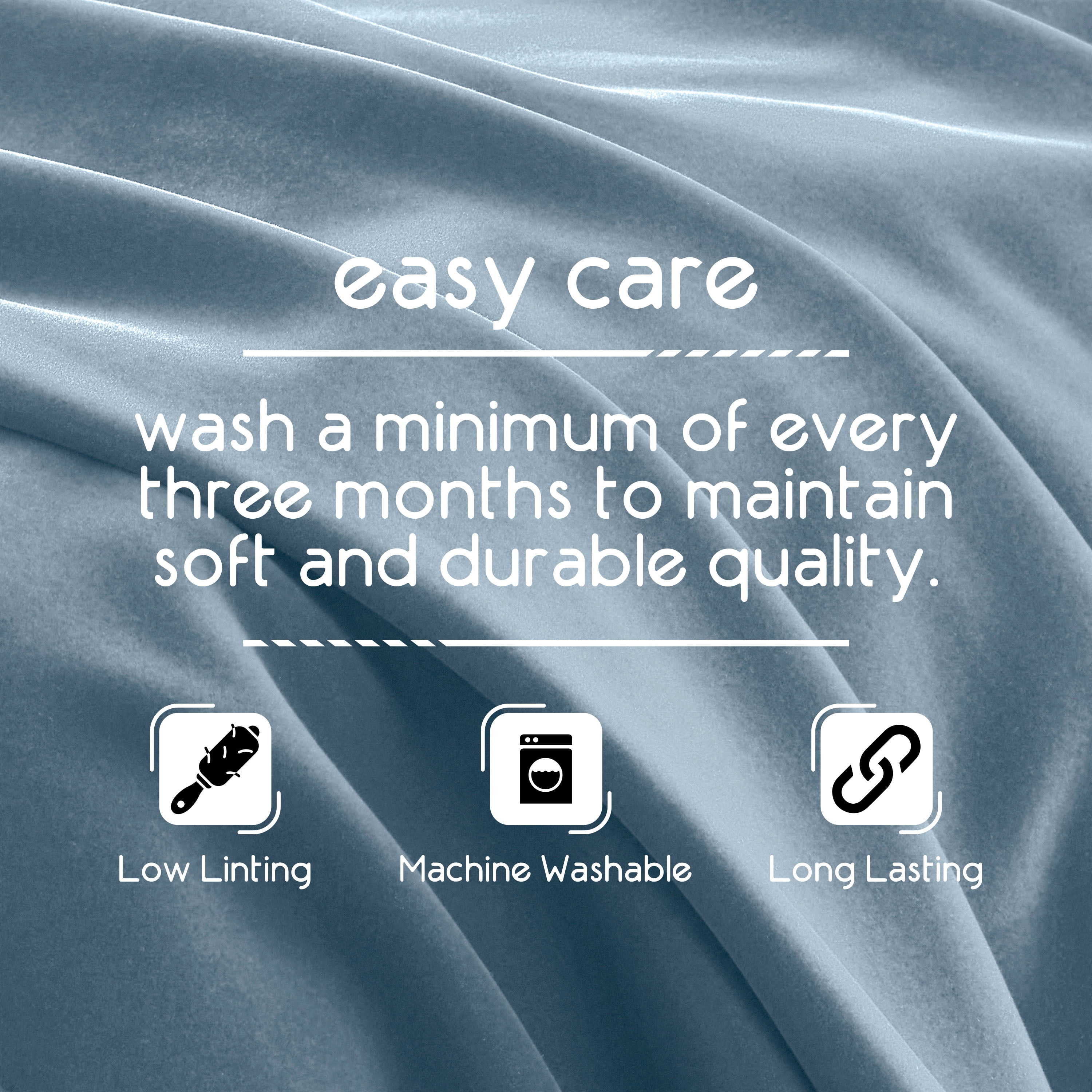 Soft All-Season Fleece Throw Blanket – Cozy Layering Bed Blanket – Twin Size – Blue