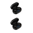 thumbnail image 3 of Bearachild Auriculares de control táctil compatibles con Bluetooth Auriculares inalámbricos Reproductor de música IPX5 Auriculares impermeables Negro 2Conjunto, 3 of 6