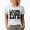 White, variant on Living My Best Life, Groovy Retro Wavy Text Merch Gift, Tan T-Shirt, Small
