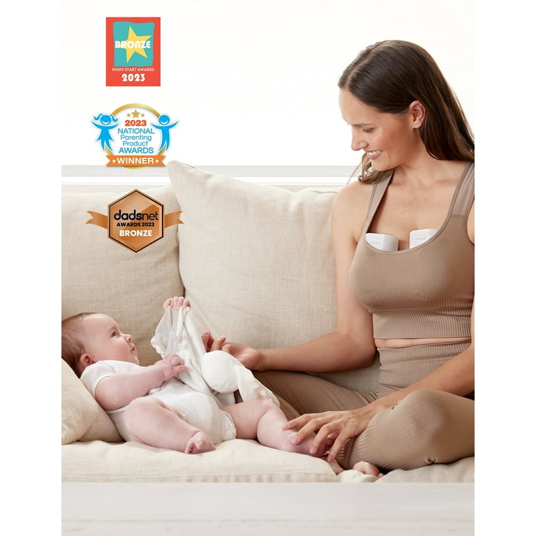 Momcozy S12 Pro Hands Free Breast Pump Wearable, Double Portable Breast  Pump Electric, 24mm 