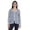 Autre, variante sur Moomaya Chemise Boutonnée Imprimée pour Femme T-Shirt à Manches Longues Tunique à Col en V