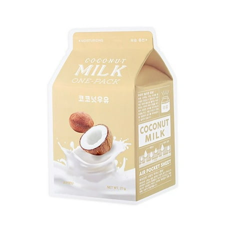 A'PIEU Coconut Milk One-Pack Face Mask (Best Formula Milk In Japan)