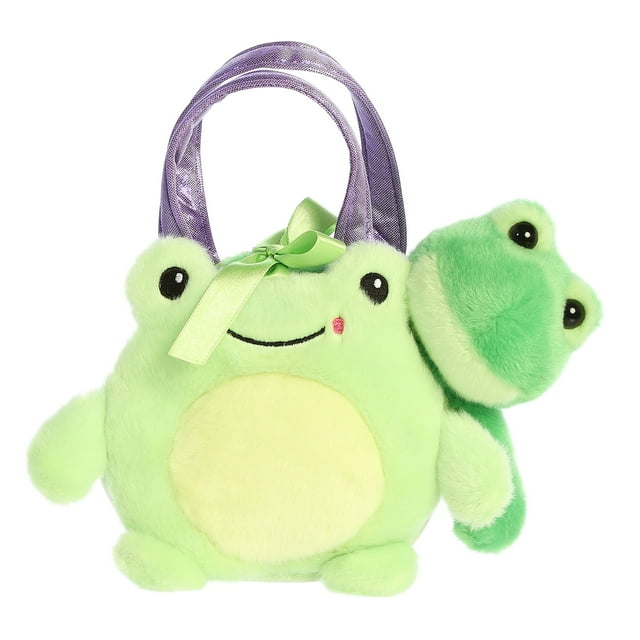 Aurora Sacs à Main en Peluche Grenouille"