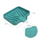 thumbnail image 5 of Jabonera Silicona Drenable Portátil Fregadero Esponja Soporte para Baño () Verde, 5 of 5