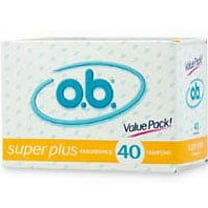 o.b. Tampons, Super Plus, 40ct