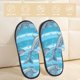 thumbnail image 2 of Fotbe Dolphin Pantuflas Peludas para Mujer con Estampado, Zapatillas de Peluche, Zapatos de Invierno para Casa, Uso Interior y Exterior-Medium, 2 of 8