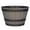 Oak, variant on L&G 12 in. H X 19 in. W X 19 in. D X 19 in. D Polyresin Whiskey Barrel Planter Brown