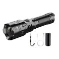 thumbnail image 4 of Rechargeable Flashlights High Lumens, Powerful Tactical Flashlights, 5 Modes LED Flashlight Adjustable A, 4 of 5