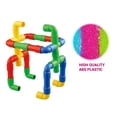 thumbnail image 4 of Bloques de construcción de tuberías de colores para niños, juguetes para armar túneles de tuberías, modelo de bloques, juguetes para niños, regalo, 4 of 9