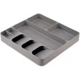 thumbnail image 1 of Clearance:Joseph Joseph 85120 DrawerStore Kitchen Drawer Organizer Tray for Knives Knife Block, Gray, 1 of 5