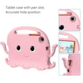 thumbnail image 6 of Dteck Case for Samsung Tab A 8.0 (2019) T290 T295,Shockproof EVA Kids Safe Handle Stand Protective Case Built-in Screen Protector Cover with Shoulder Strap for Galaxy Tab A 8.0 T290 T295,Pink, 6 of 8