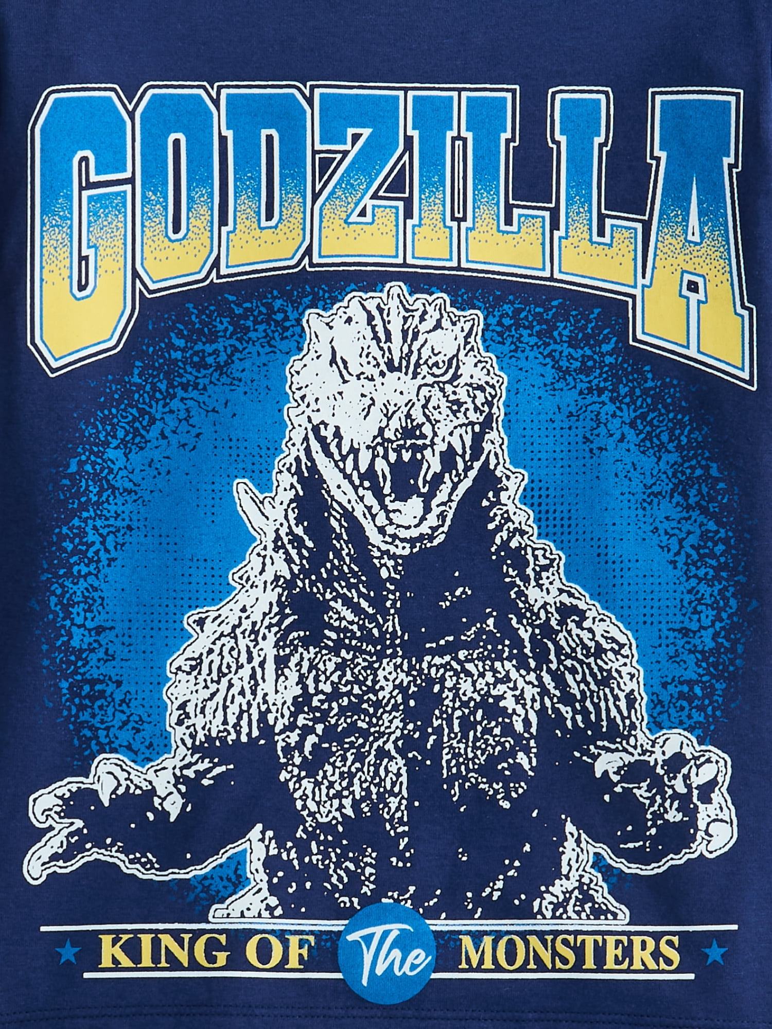 Godzilla Boys Crewneck Graphic Tee with Short Sleeves, 3-Pack, Sizes XS-2XL