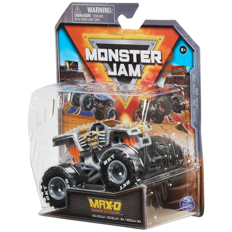 Monster Jam Max D - 1:64 Scale - Walmart.com