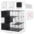 thumbnail image 2 of CoSoTower 56 Panels Pet Playpen Small Animal Cage for Rabbit, 2 of 7