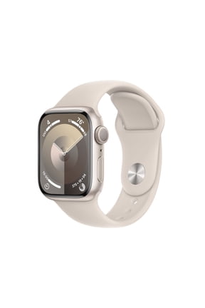 Restored Apple Watch Series 9 Smart Watch Aluminum (GPS Only) Starlight/41mm