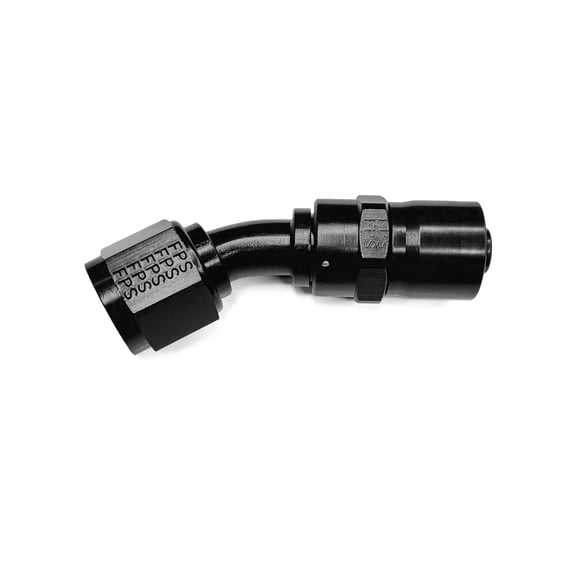 #12 30-Deg Crimp Hose Fitting