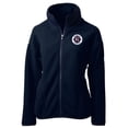 thumbnail image 2 of Women's Cutter & Buck Navy New England Revolution Cascade Eco Fleece Full-Zip Jacket, 2 of 3