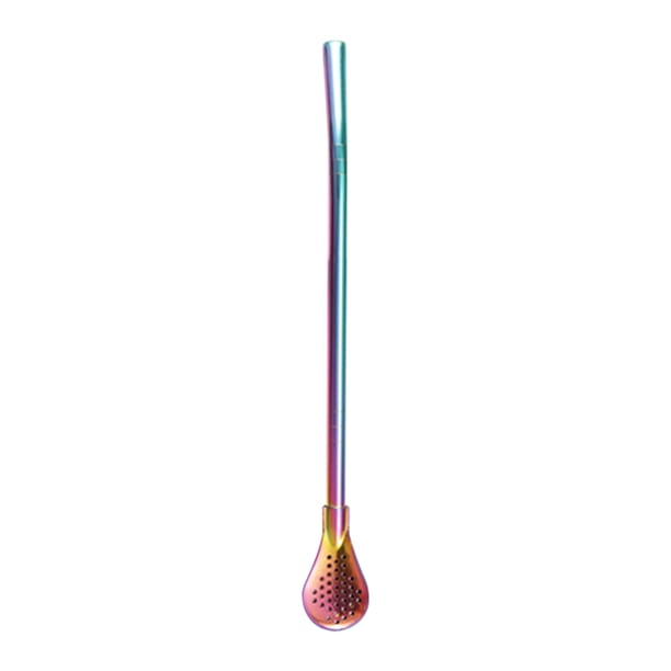 Xihbxyly Artículos en liquidación por menos de 10 dólares Colada de pijama en acero inoxidable 304 Cuchara para té con fugas Cuchara para revolver té con leche y café