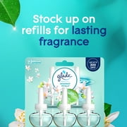 Glade PlugIns Refills Air Freshener, Dewdrop Petals, 1.34 oz, 5 Refills