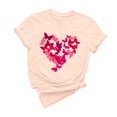 thumbnail image 3 of VKOYWKM Happy Valentines Day Shirts Women Love Graphic Tees Cute Tops Holiday Short Sleeve T Shirts Casual Crew Neck Romantic Tshirts, 3 of 7
