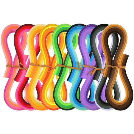 JUYA Paper Quilling Set 720 Strisce 36 colori 54 centimetri Lunghezza/striscia (Larghezza carta 5 millimetri