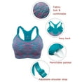 thumbnail image 5 of FUTATA Sports Bras For Women Medium Support Workout Bras Yoga Activewear Tank Tops Wirefree Gym Running Bras, 5 of 6