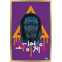 Netflix Squid Game - Front Man Wall Poster, 22.375" x 34" Framed