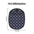 thumbnail image 3 of anchor ship wheel darkblue Pot Holders for Kitchen - Heat Resistant Oven Mitts Hot Pads with Pocket, Non Slip Silicone Pot Holders, Cuteness Hanging Loop Potholders for Kitchen Baking, 3 of 5