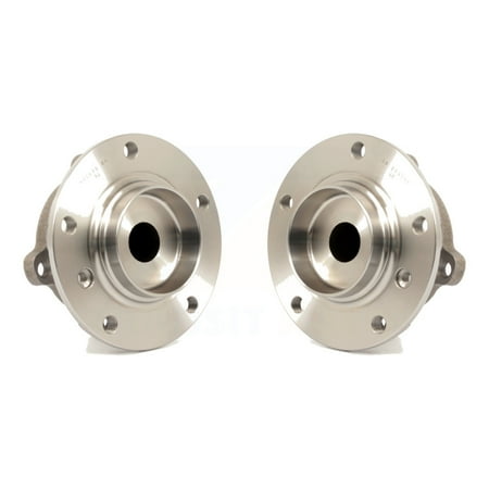 BMW Front Wheel Bearing Hub Pair Of Front Wheel Bearing Hubs For BMW 5 &amp; 6 Series (E60, E63, E64) - 513210 Detroit Axle Hub Bearing Set For 525i 530i 550i 650i