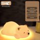thumbnail image 4 of USB Pat Night Light 7 Color 1200mAh Lámpara de escritorio animal de silicona regulable (F), 4 of 5