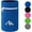 Blue, variant on NEWZILL Wrist Wallet (Wristband) with Zipper - Cotton sweatbands for men & women. Ideal for running, walking, basketball, football, tennis, hiking, workouts, and more.