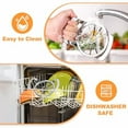 thumbnail image 4 of Apple Slicer with 12 Blades Extra Large Heavy Duty Stainless Steel Apple Corer,Dishwasher Safe Easy to Use Sharp Apple Slicer and Corer for Vegetables,Fruit and Pineapple, 4 of 7