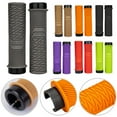 thumbnail image 2 of Mountain Bike Handlebar Grips Lock-On Bicycle Bold Grip Non-Slip Fits 22.2mm Black, 2 of 9