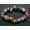 Black Line Rhodochrosite, variant on 2pcs Gemstone 5-8mm Chip Beads Stretchy Bracelet Reiki Chakra Fashion Jewelry-Grape Stone-6.5 lnches