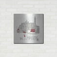 thumbnail image 3 of Luxe Metal Art 'World Cafes' by Avery Tillmon, Metal Wall Art, 24"x24", 3 of 7
