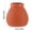 Orange, variant on Woven Look Vase Woven Look Vase Small Decorative Vase Mini Planter Pot forArtificial Plants Dried Flowers Plastic Home Decor Tabletop Shelf Decor Centerpiece Accent Vase